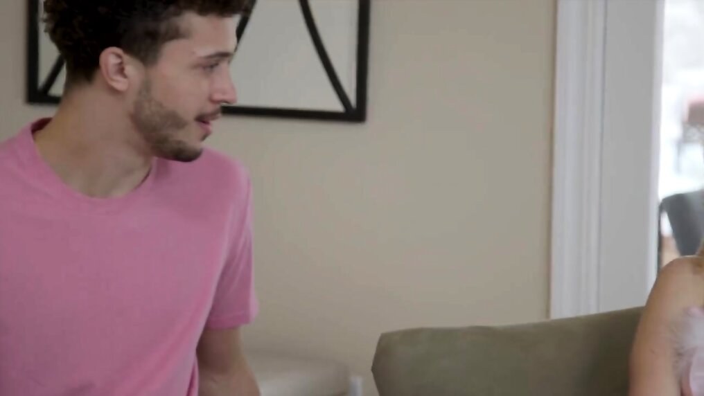Horny Teen Step-Sister Gets Naughty with Big Cock Step-Brother