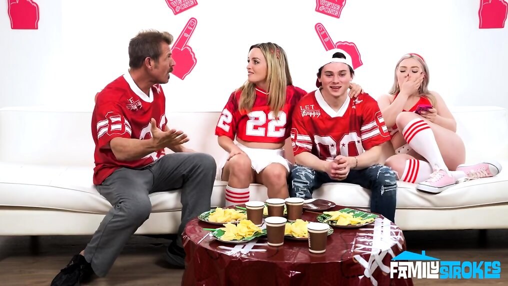 Family Affair: Stepson Plows Stepmom While Stepdad Takes Me Deep